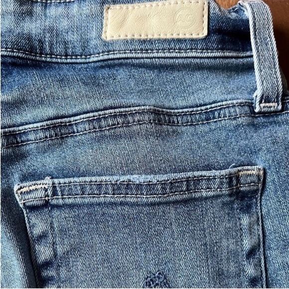 AG Adriano Goldschmied Farrah High Rise Skinny Jeans Distressed Stretch - Picture 9 of 12